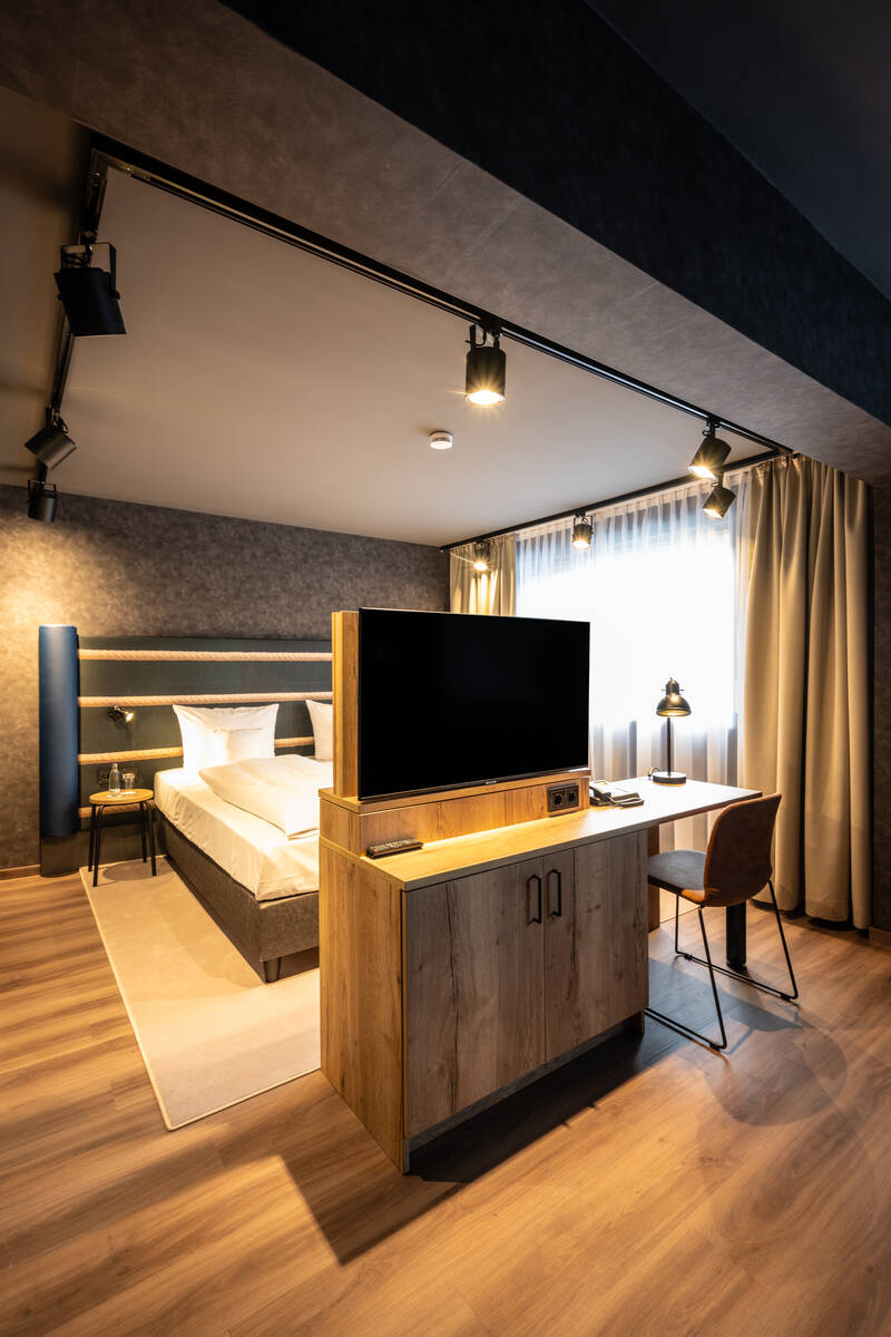 Kurzurlaub im Hotel Herzogspark: Themenzimmer "Boxen" in der Nähe von Nürnberg
