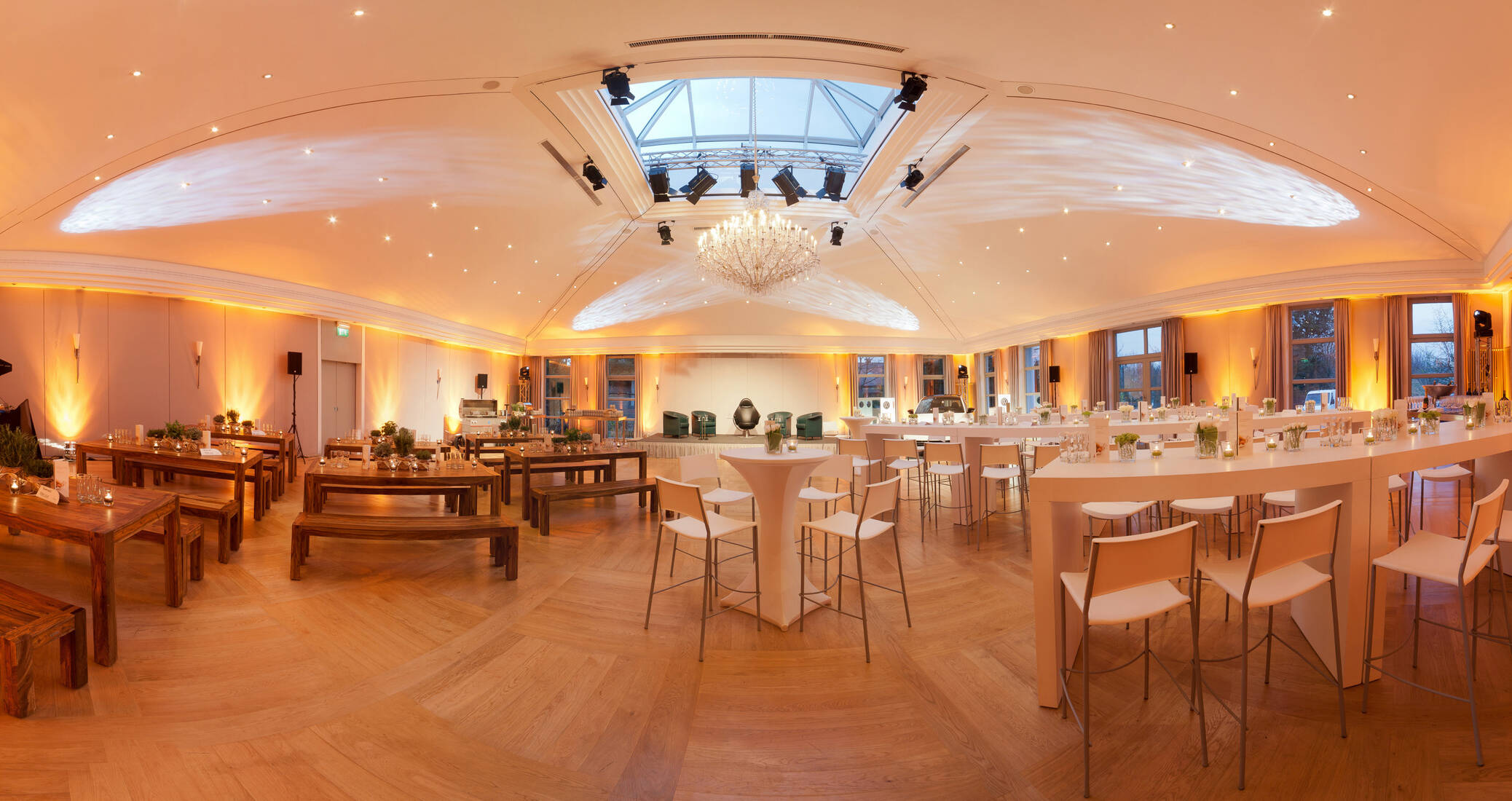 Feiern und Veranstaltungen im Ballsaal des Hotel HerzogsPark in Herzogenaurach