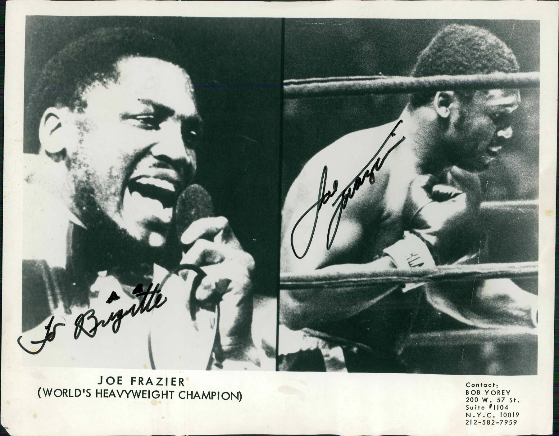 Autogramm Frazier