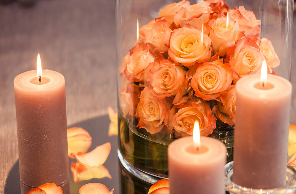 Hochzeitsfloristik für Ihre Hochzeit im Hotel HerzogsPark bei Nürnberg